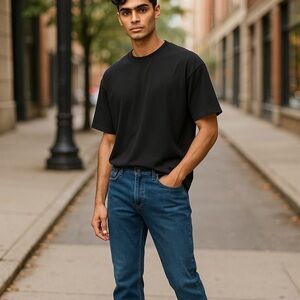 Men’s Sonoma Goods for Life Jeans – Size 32x34 – Medium Wash Regular Fit